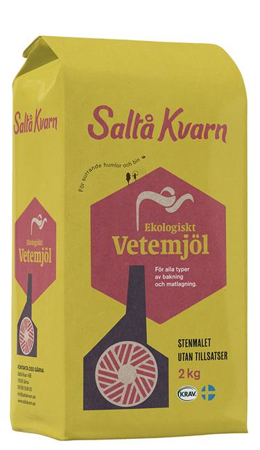Saltå Kvarn Hvedemel, 2 kg.